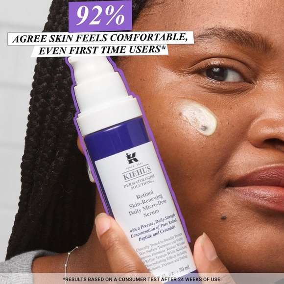 ONLY 1! Kiehl’s Micro-Dose Anti-Aging Retinol Serum Mini💧 NEW - Picture 3 of 11